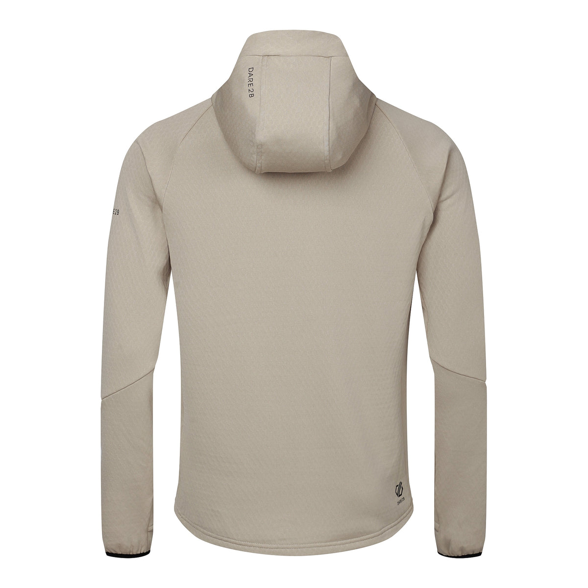 White Pepper - Back - Regatta Mens Venture Stretch Hooded Midlayer