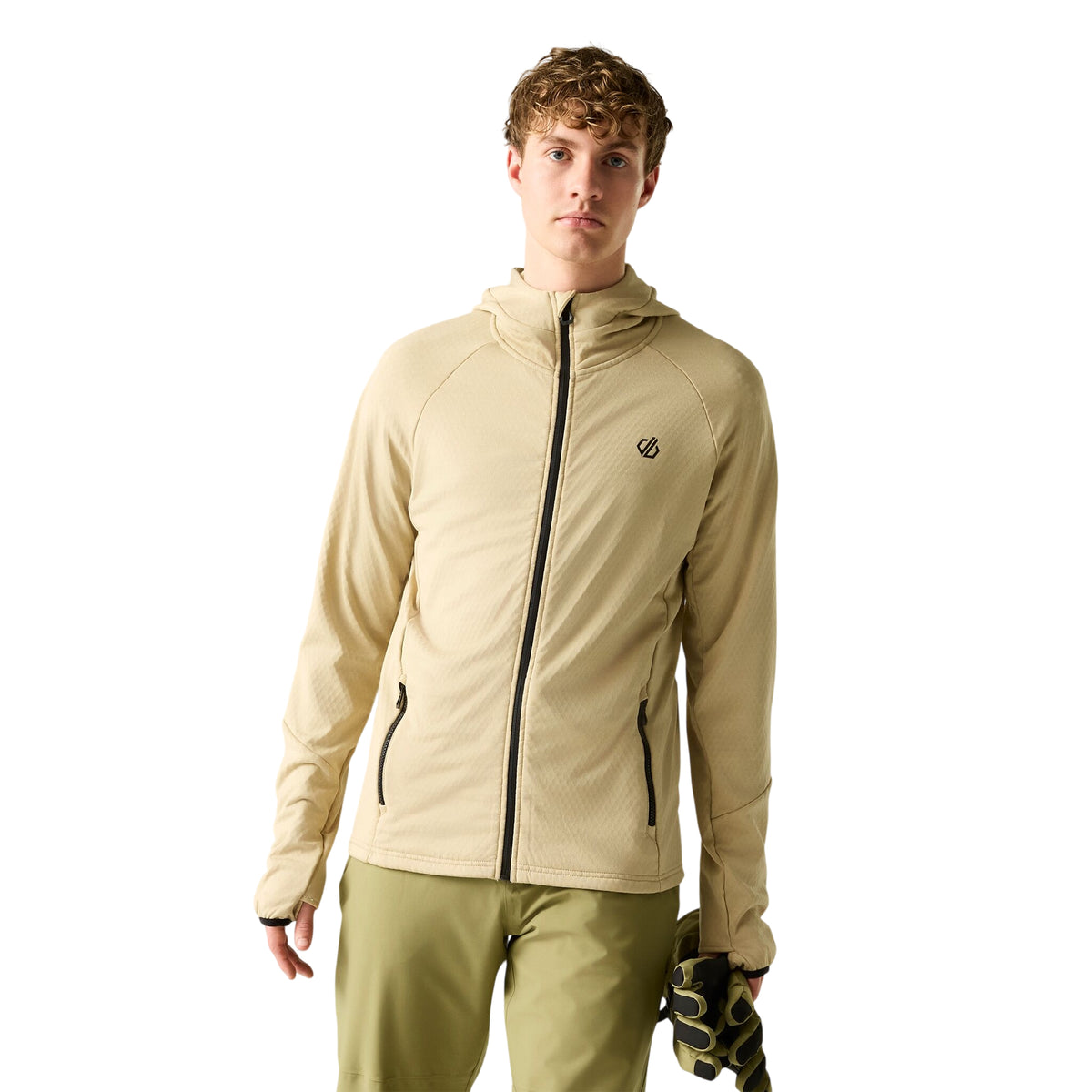White Pepper - Lifestyle - Regatta Mens Venture Stretch Hooded Midlayer