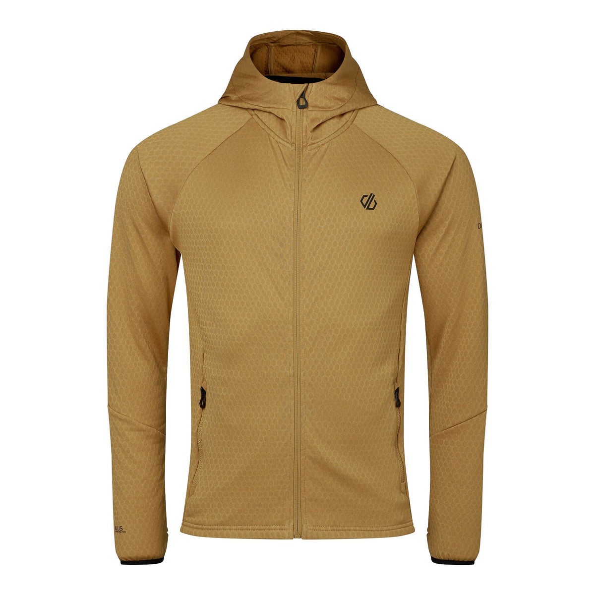 Wood Brown - Front - Regatta Mens Venture Stretch Hooded Midlayer