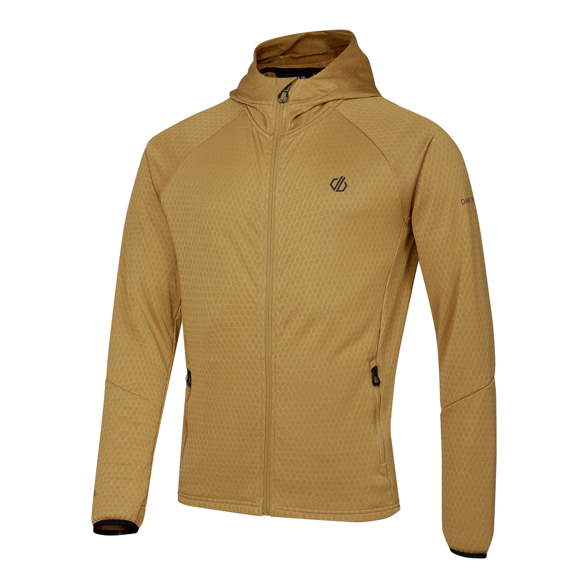 Wood Brown - Side - Regatta Mens Venture Stretch Hooded Midlayer