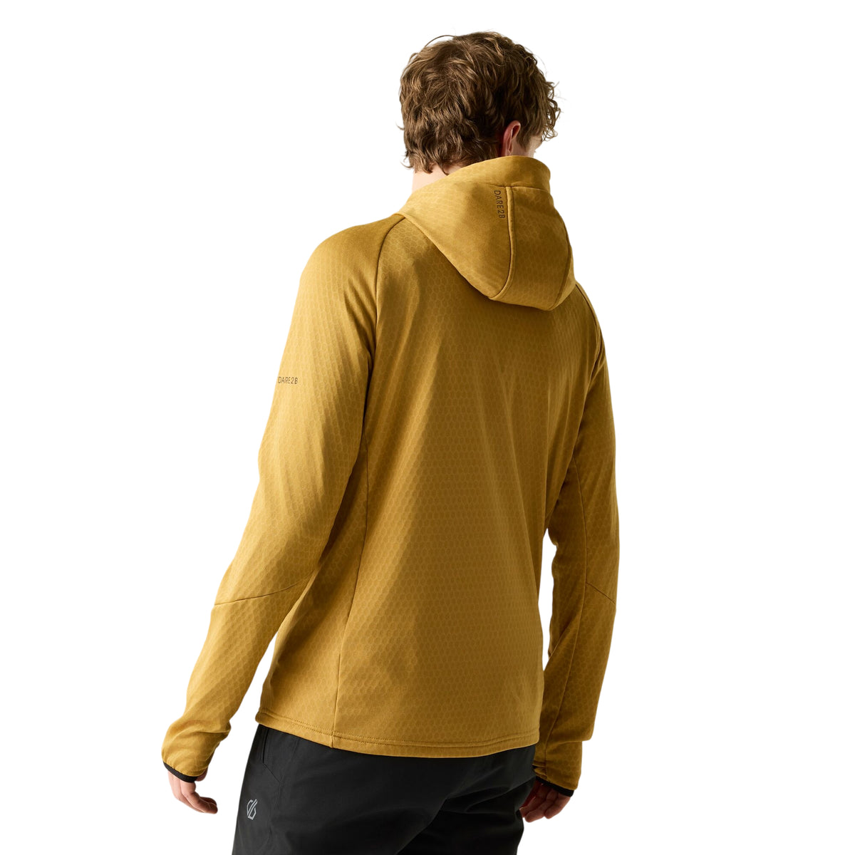 Wood Brown - Pack Shot - Regatta Mens Venture Stretch Hooded Midlayer