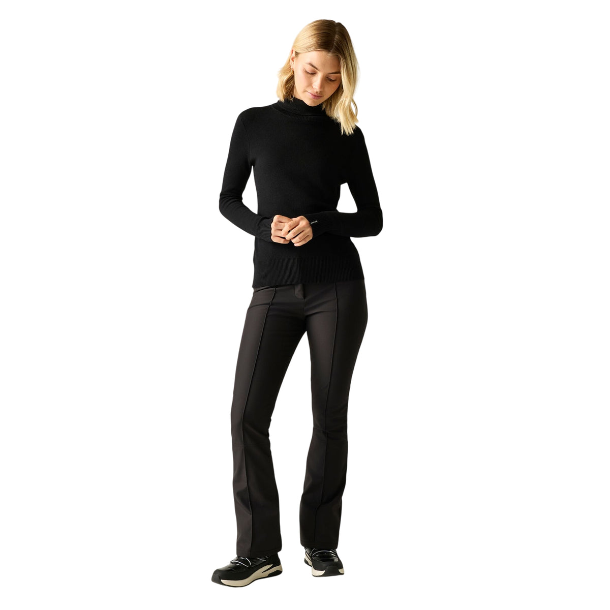 Black - Pack Shot - Dare 2B Womens-Ladies Diam Midlayer
