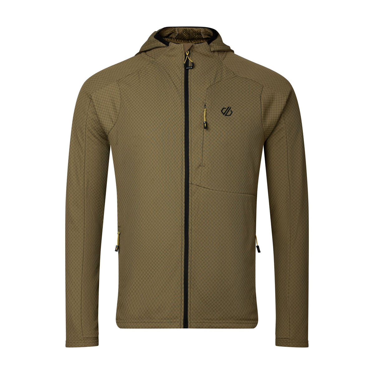 Martini Olive - Front - Dare 2B Mens Heat Wave Stretch Midlayer