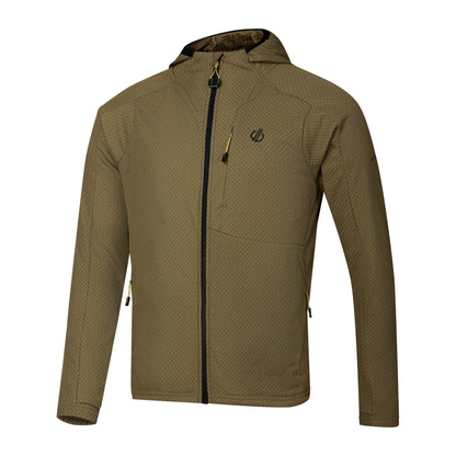 Martini Olive - Side - Dare 2B Mens Heat Wave Stretch Midlayer