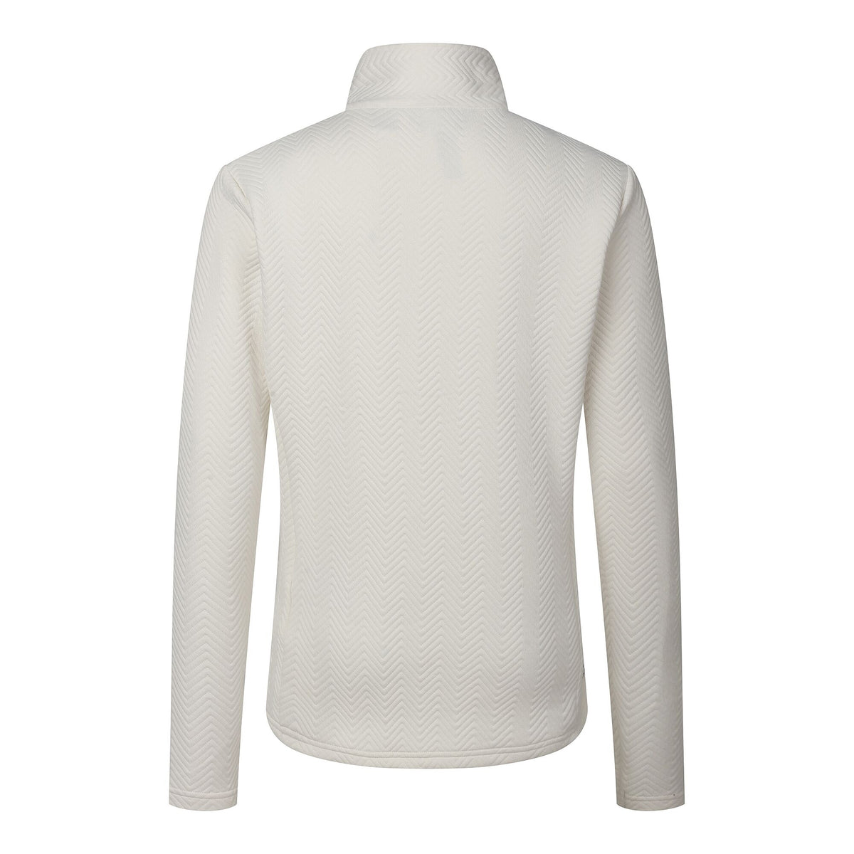 Egret - Back - Dare 2B Womens-Ladies Descend III Jacquard Midlayer