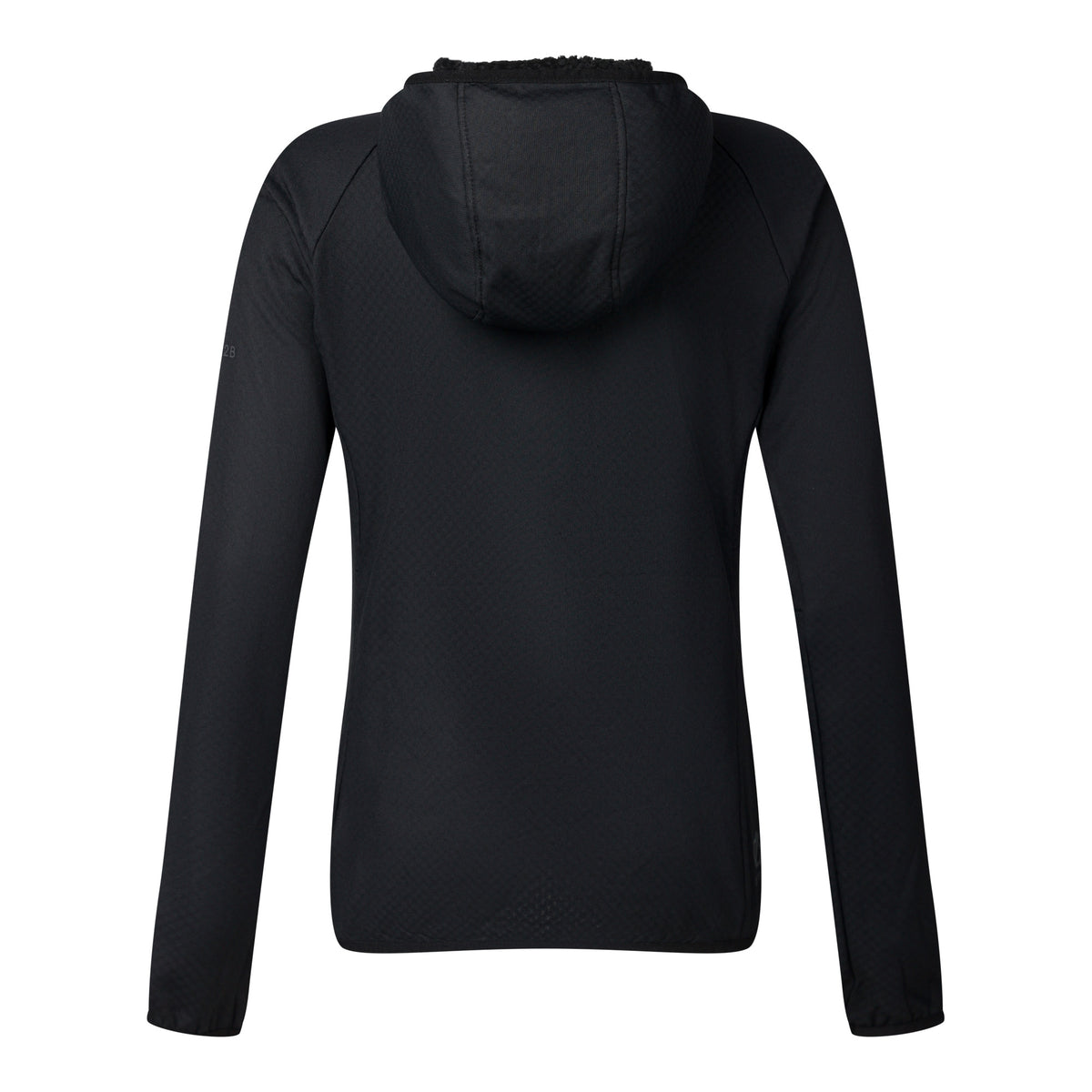 Black - Back - Dare 2B Womens-Ladies Heat Weave Stretch Midlayer