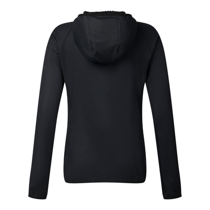 Black - Back - Dare 2B Womens-Ladies Heat Weave Stretch Midlayer