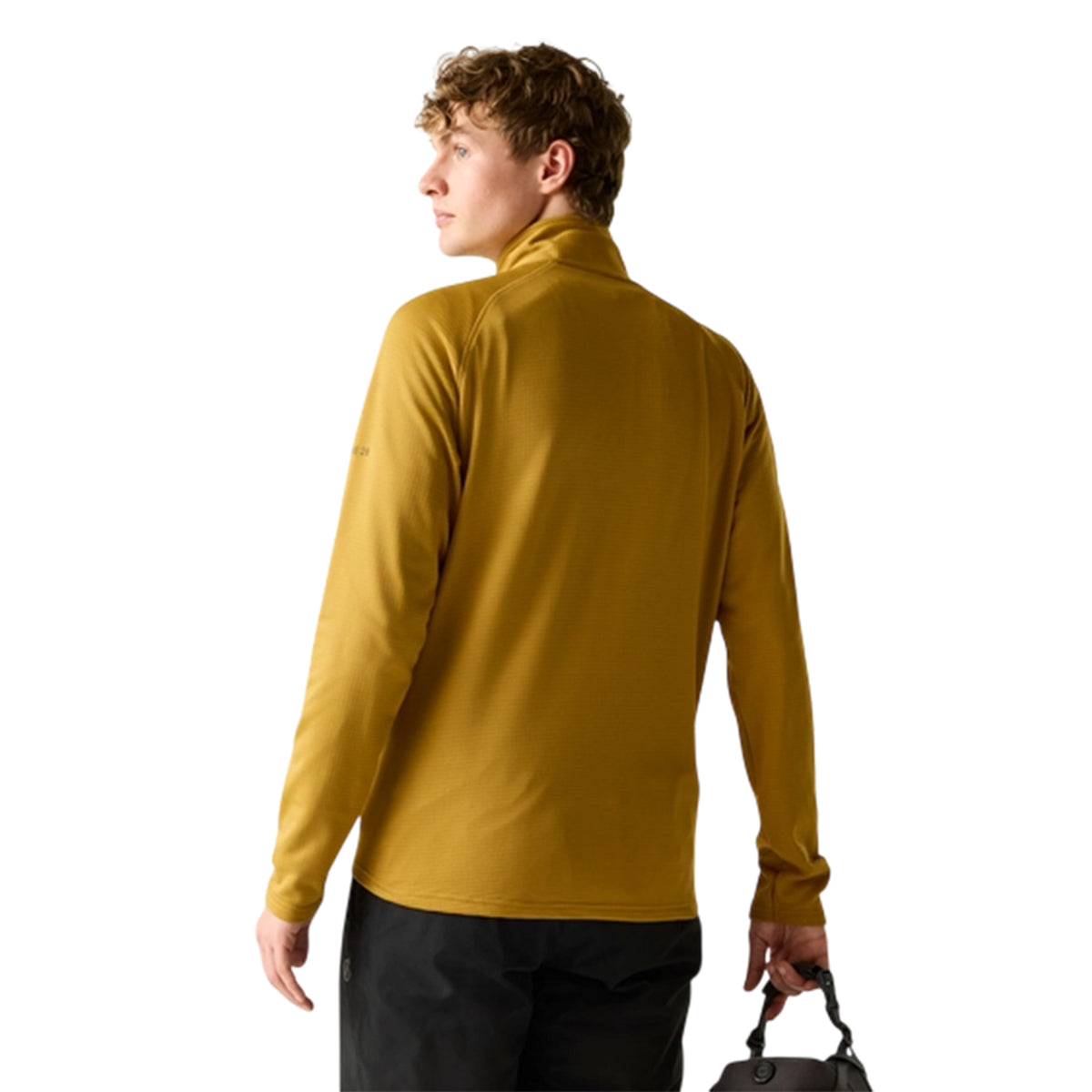 Wood Brown - Pack Shot - Dare 2B Mens Fuse Up Stretch Full Zip Midlayer