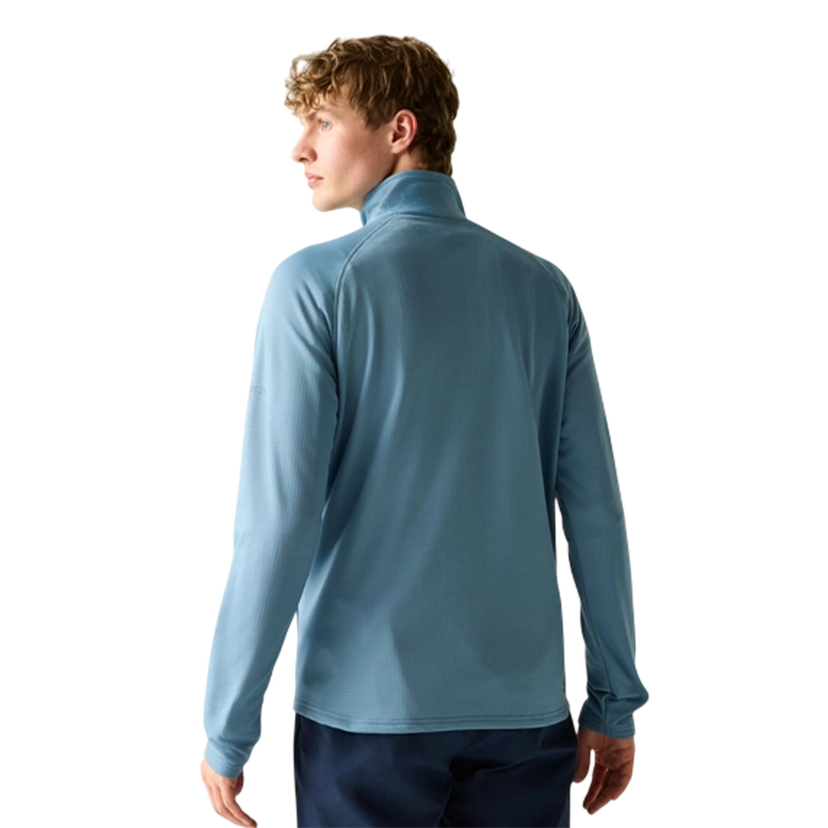 Dusky Blue - Lifestyle - Dare 2B Mens Fuse Up Stretch Full Zip Midlayer