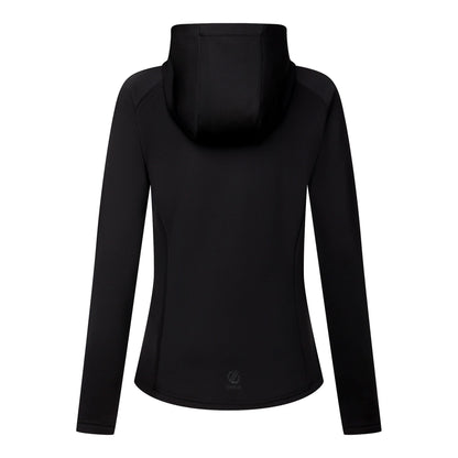 Black - Back - Dare 2B Womens-Ladies Glacier Midlayer