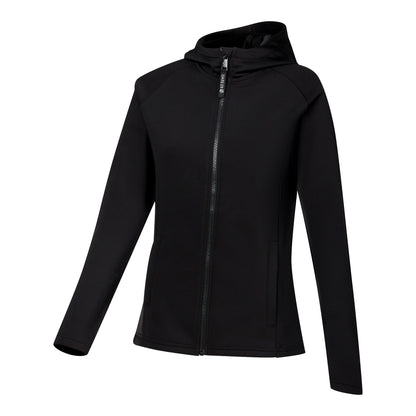Black - Side - Dare 2B Womens-Ladies Glacier Midlayer