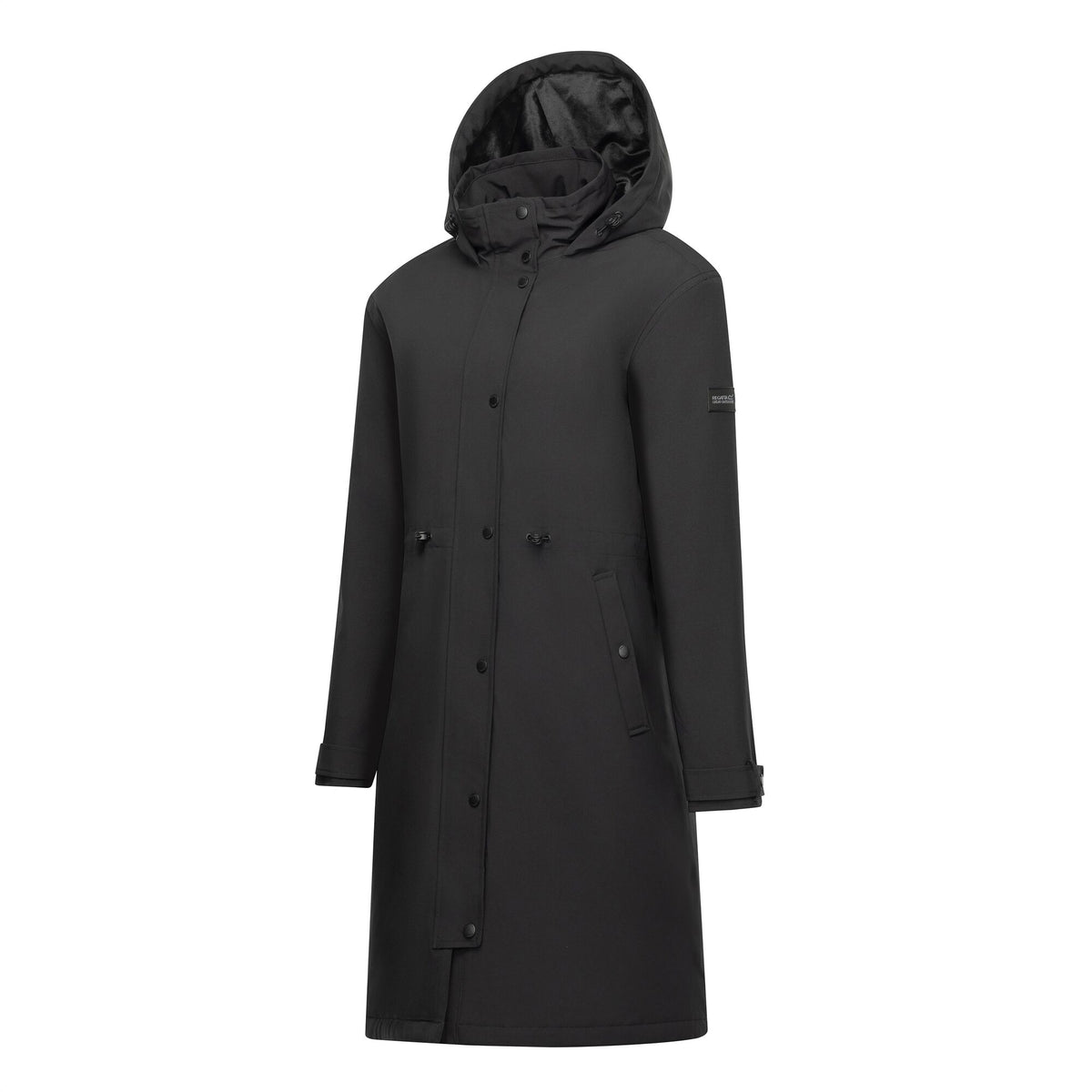 Black - Side - Regatta Womens-Ladies Yasira Insulated Jacket