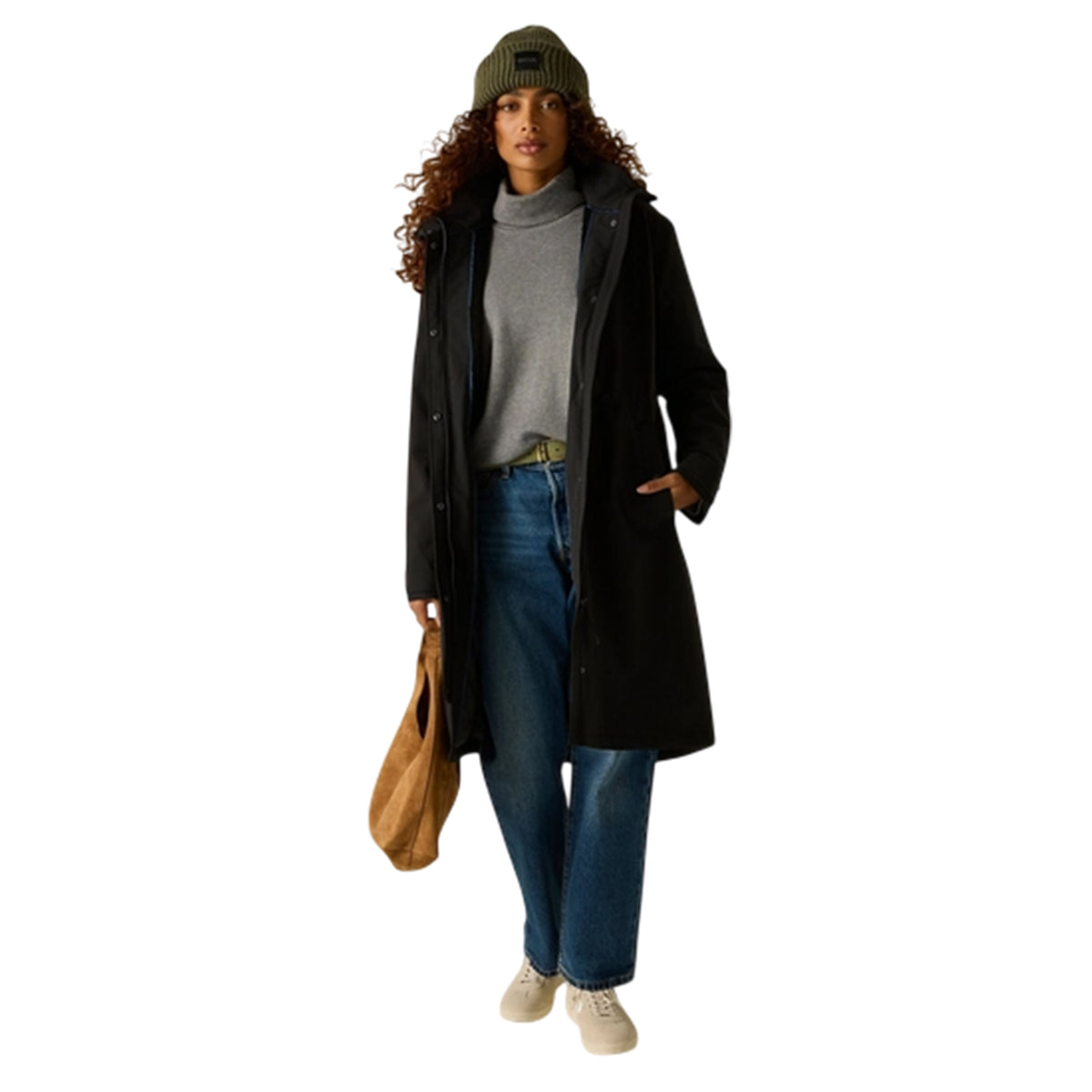 Black - Lifestyle - Regatta Womens-Ladies Yasira Insulated Jacket