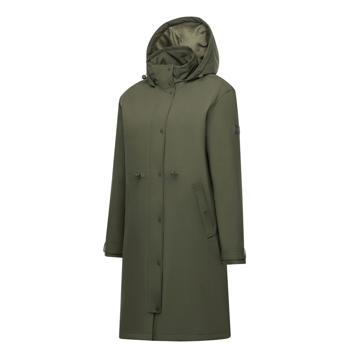 Dark Khaki - Side - Regatta Womens-Ladies Yasira Insulated Jacket