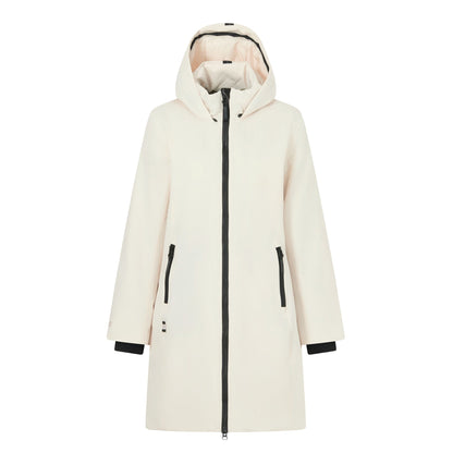 Light Vanilla - Front - Regatta Womens-Ladies Marron Waterproof Insulated Jacket