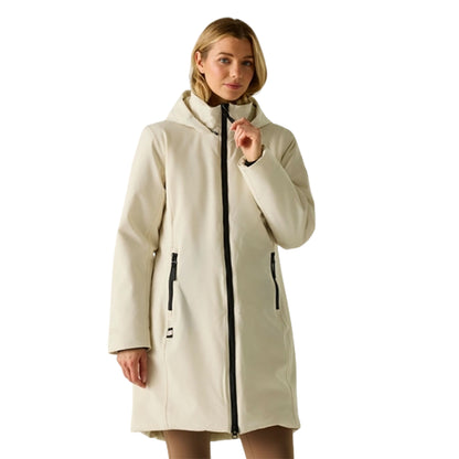 Light Vanilla - Pack Shot - Regatta Womens-Ladies Marron Waterproof Insulated Jacket