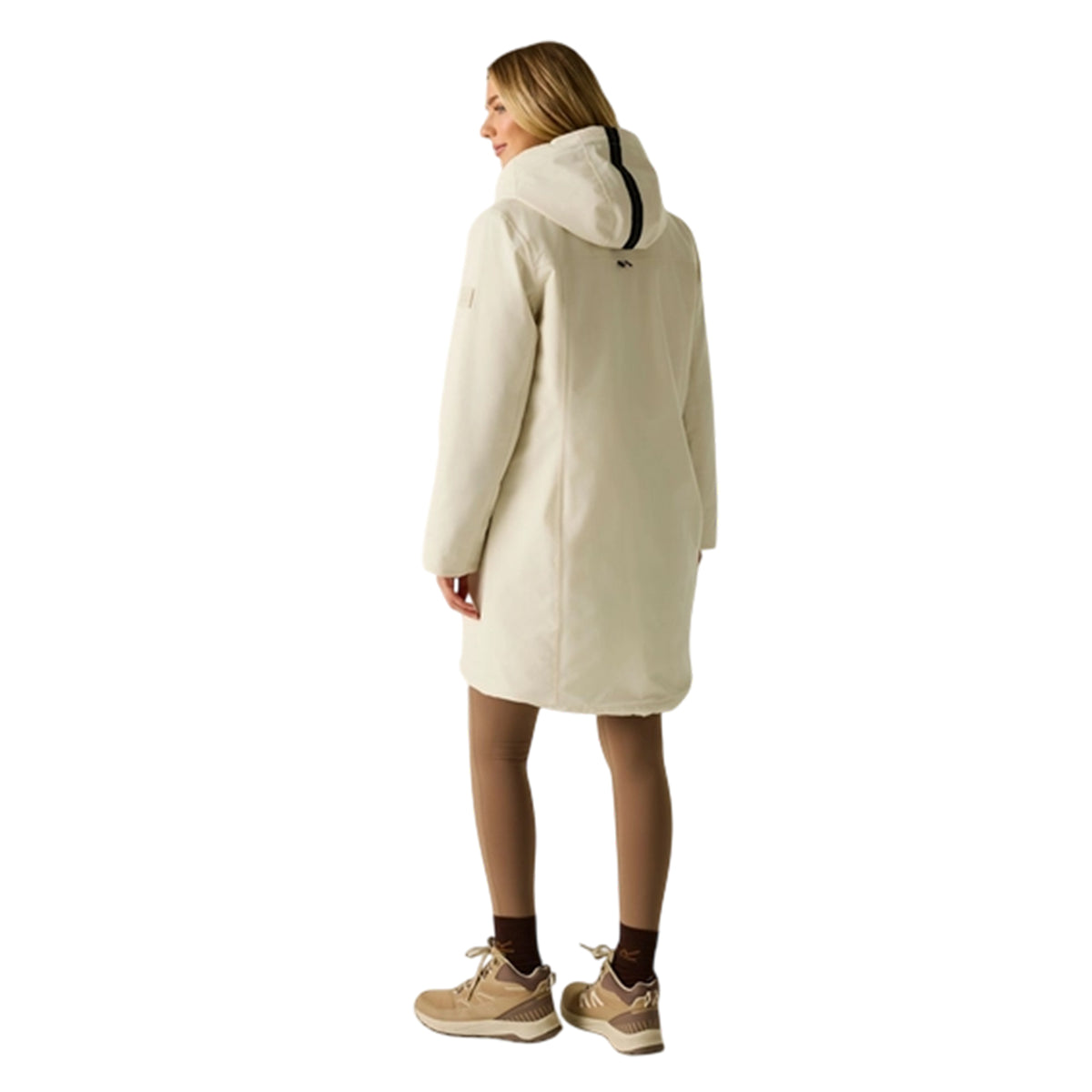 Light Vanilla - Close up - Regatta Womens-Ladies Marron Waterproof Insulated Jacket