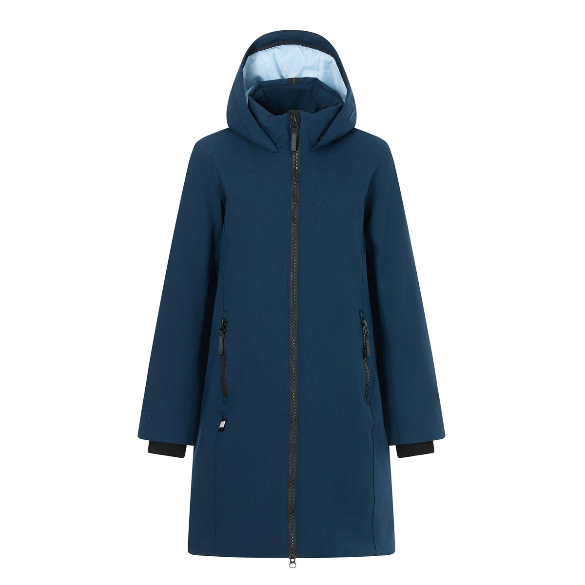 Navy-Skyway - Front - Regatta Womens-Ladies Marron Waterproof Insulated Jacket