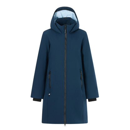 Navy-Skyway - Front - Regatta Womens-Ladies Marron Waterproof Insulated Jacket