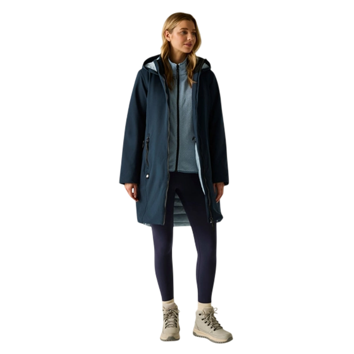 Navy-Skyway - Lifestyle - Regatta Womens-Ladies Marron Waterproof Insulated Jacket