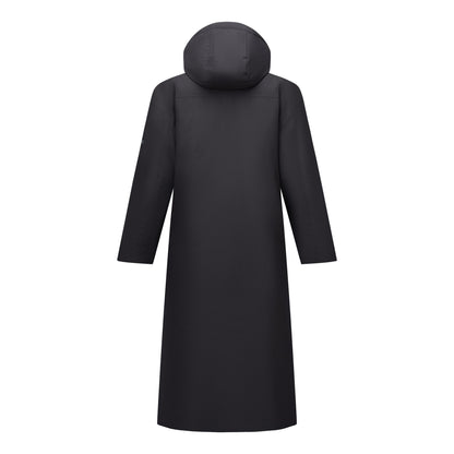 Black - Back - Regatta Womens-Ladies Janna Waterproof Long Length Insulated Jacket