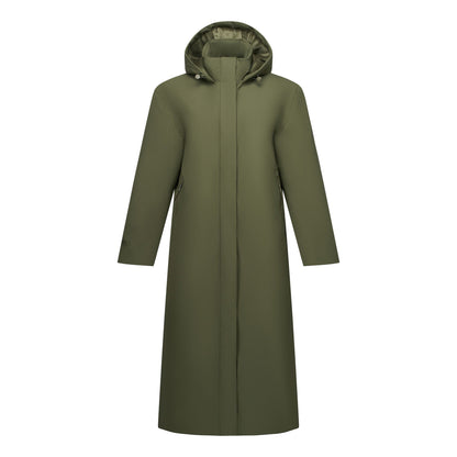 Dark Khaki - Front - Regatta Womens-Ladies Janna Waterproof Long Length Insulated Jacket