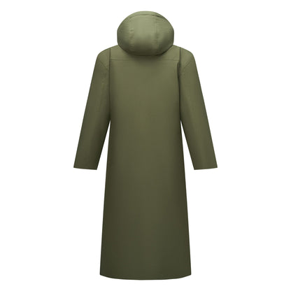 Dark Khaki - Back - Regatta Womens-Ladies Janna Waterproof Long Length Insulated Jacket