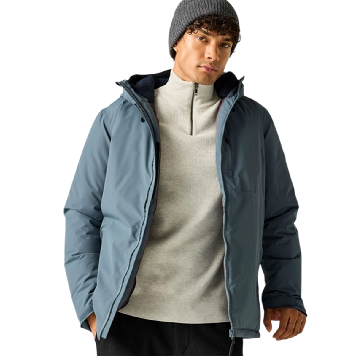 Grey Mirage - Pack Shot - Regatta Mens Frankie Waterproof Insulated Jacket
