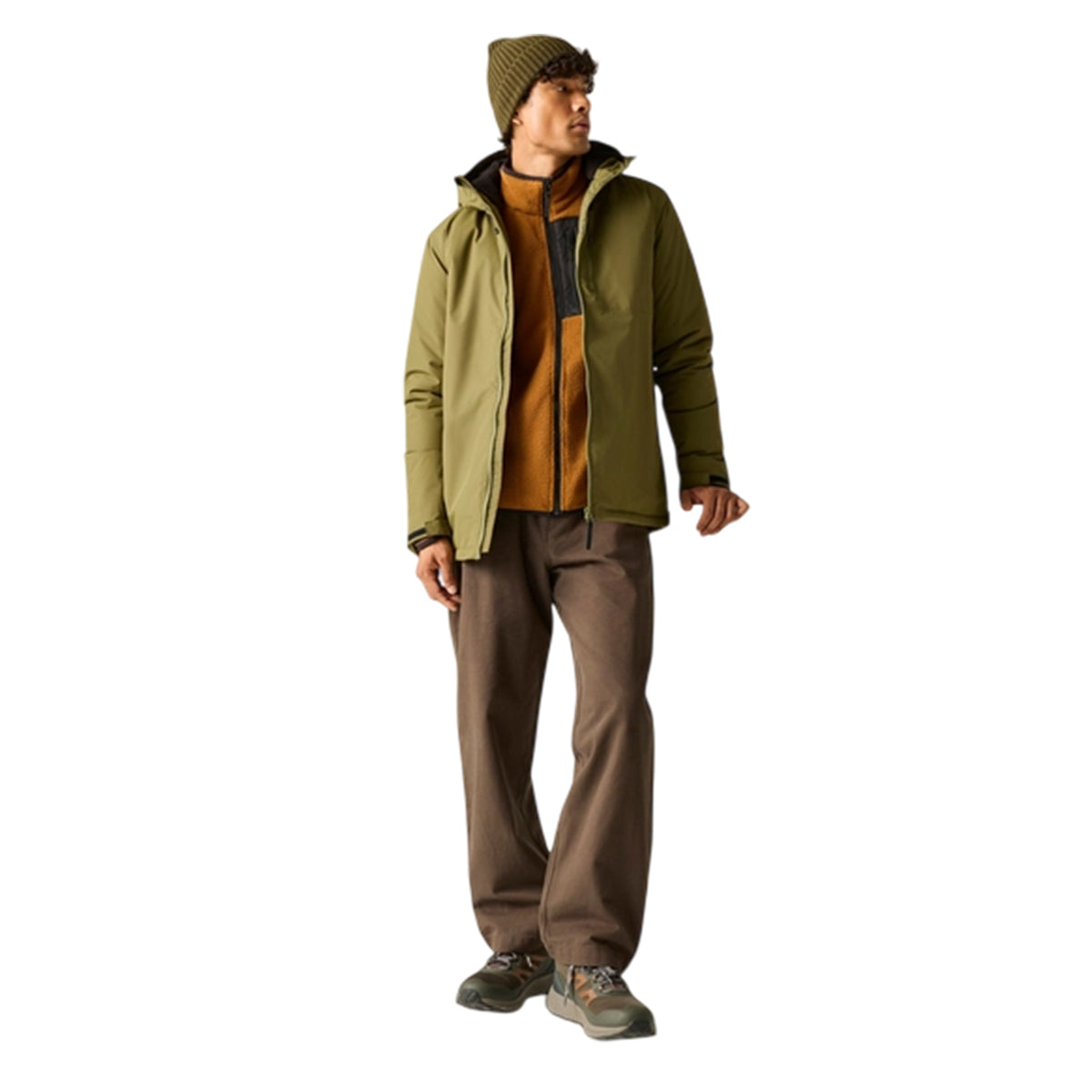 Nephrite Green - Pack Shot - Regatta Mens Frankie Waterproof Insulated Jacket
