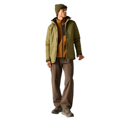 Nephrite Green - Pack Shot - Regatta Mens Frankie Waterproof Insulated Jacket