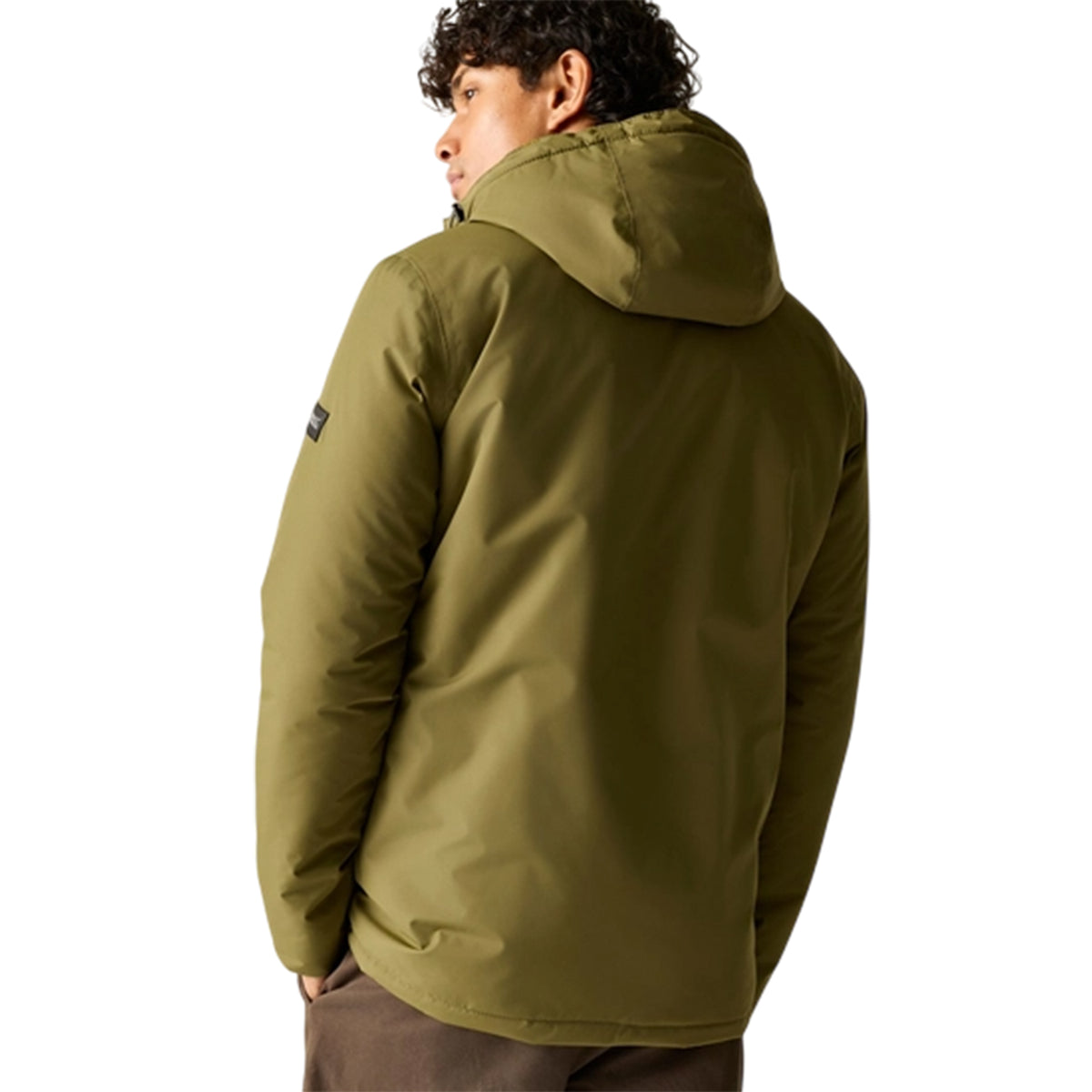 Nephrite Green - Close up - Regatta Mens Frankie Waterproof Insulated Jacket