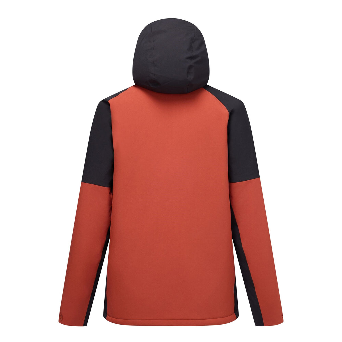 Burnt Henna-Black - Back - Regatta Mens Highton Two Tone Waterproof Stretch Insulated Jacket