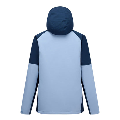 Dusky Blue-Navy - Back - Regatta Mens Highton Two Tone Waterproof Stretch Insulated Jacket