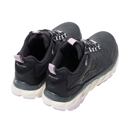 Ash-Powder Lilac - Back - Regatta Womens-Ladies Derino Low Walking Shoes