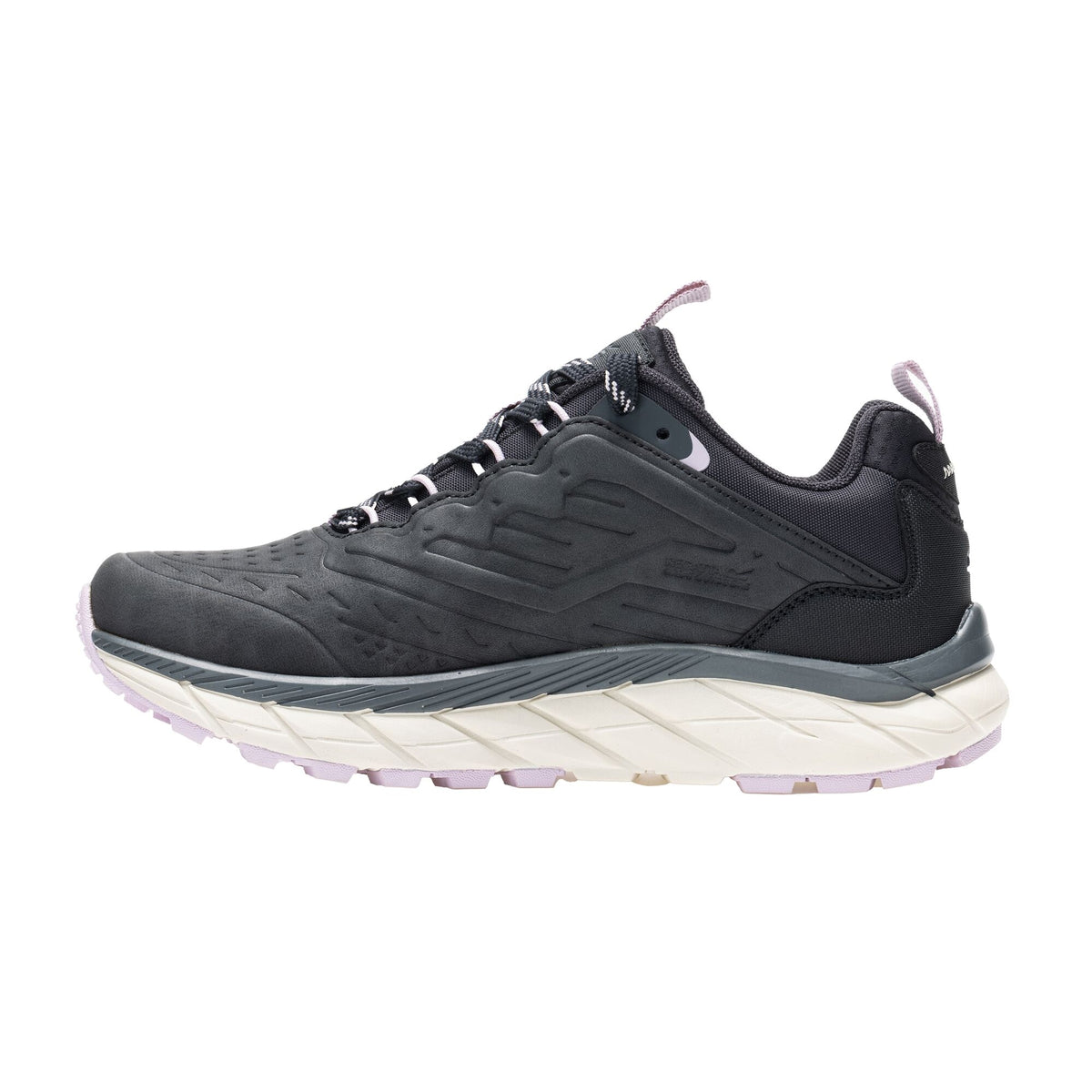 Ash-Powder Lilac - Side - Regatta Womens-Ladies Derino Low Walking Shoes