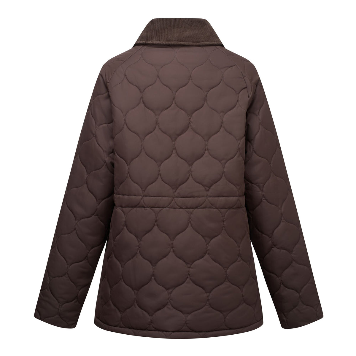 Dark Chocolate - Back - Regatta Womens-Ladies Amira Quilted Padded Jacket