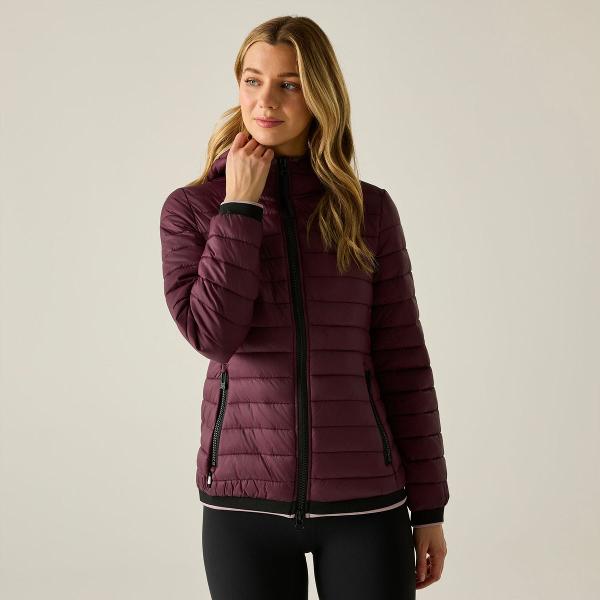 Fig - Close up - Regatta Womens-Ladies Haile Padded Jacket