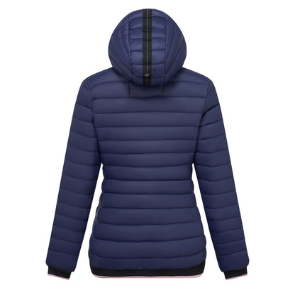 Navy - Back - Regatta Womens-Ladies Haile Padded Jacket