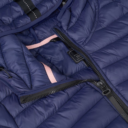 Navy - Pack Shot - Regatta Womens-Ladies Haile Padded Jacket