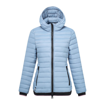 Dusky Blue - Front - Regatta Womens-Ladies Haile Padded Jacket
