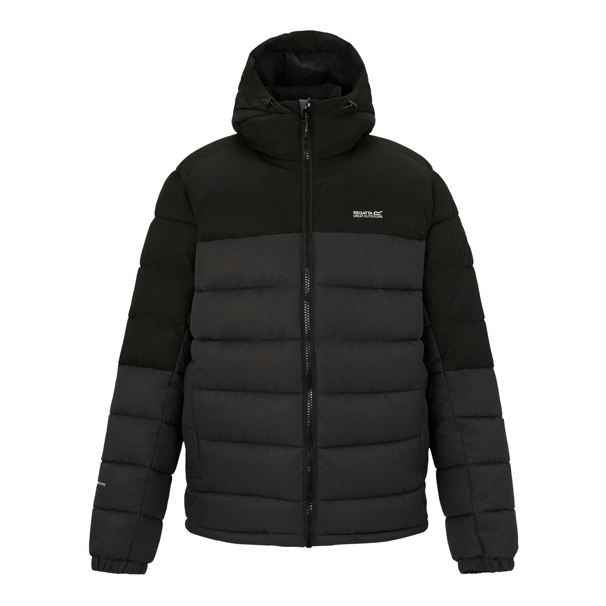 Black - Front - Regatta Mens Aldthorn Padded Jacket