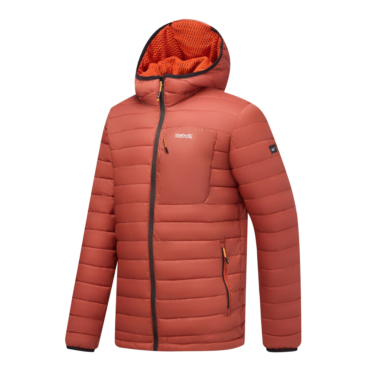 Burnt Henna-Black - Side - Regatta Mens Lightweight Padded Jacket