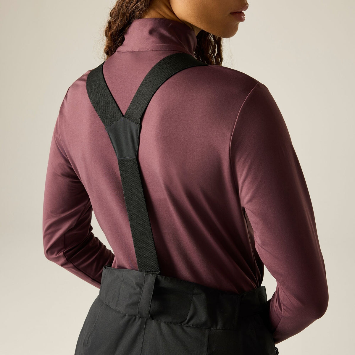 Black - Pack Shot - Dare 2B Womens-Ladies Effused II Insulated Ski Trousers