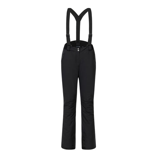 Black - Front - Dare 2B Womens-Ladies Effused II Insulated Ski Trousers