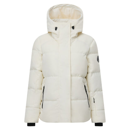 Egret - Front - Dare 2B Womens-Ladies Allure Cord Ski Jacket