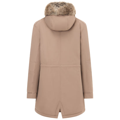 Mocha - Back - Regatta Womens-Ladies Sophia Insulated Waterproof Jacket