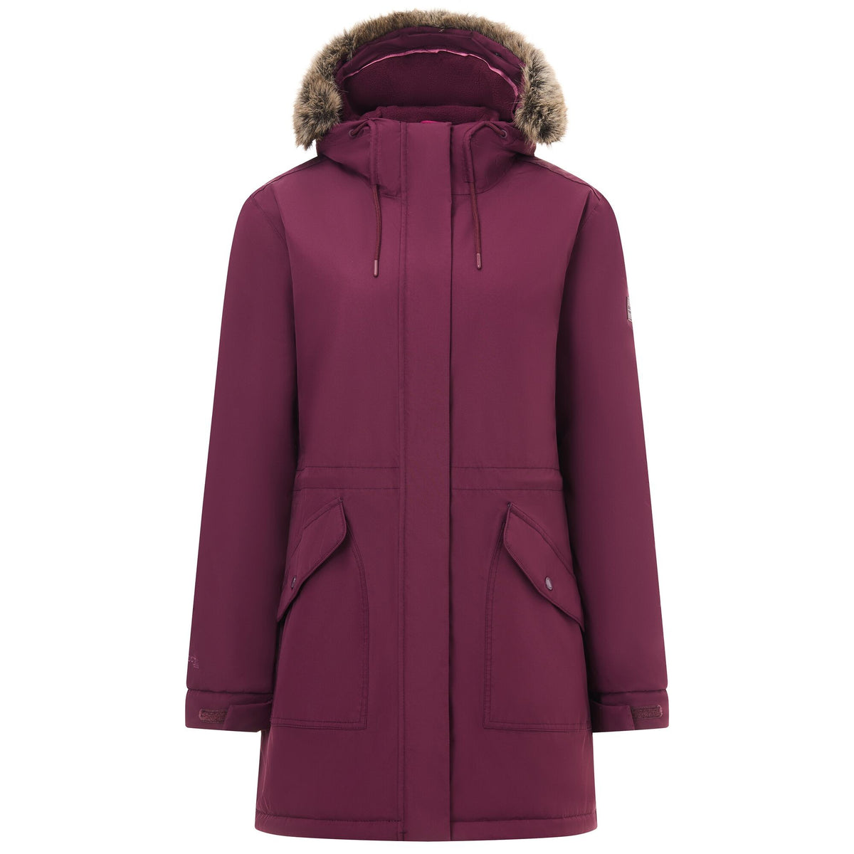 Fig - Front - Regatta Womens-Ladies Sophia Insulated Waterproof Jacket