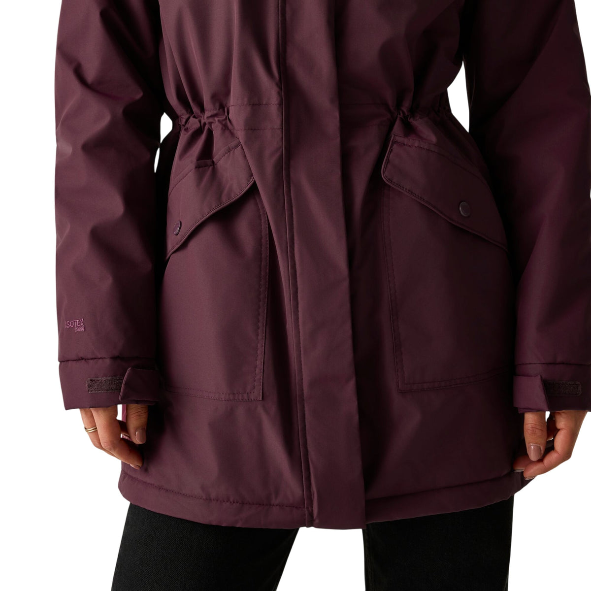 Fig - Close up - Regatta Womens-Ladies Sophia Insulated Waterproof Jacket