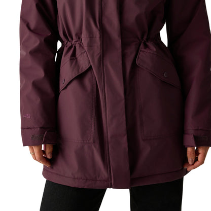 Fig - Close up - Regatta Womens-Ladies Sophia Insulated Waterproof Jacket