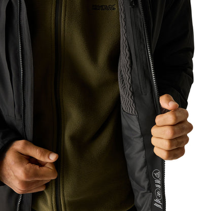Black - Lifestyle - Regatta Mens Maltrek Insulated Waterproof Jacket